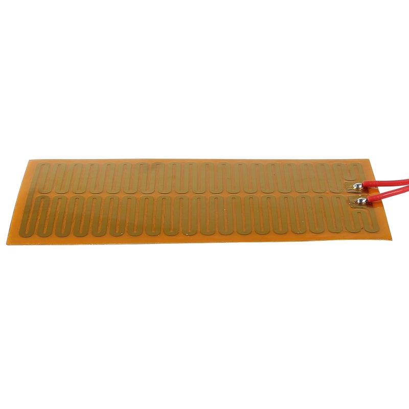 ALMOCN 6PCS Film Heater Plate 12V 7W Self-Adhesive Flexible Polyimide Heater Plate PI Heating Film with Cord 150mm, 25 x 50mm - Image 3